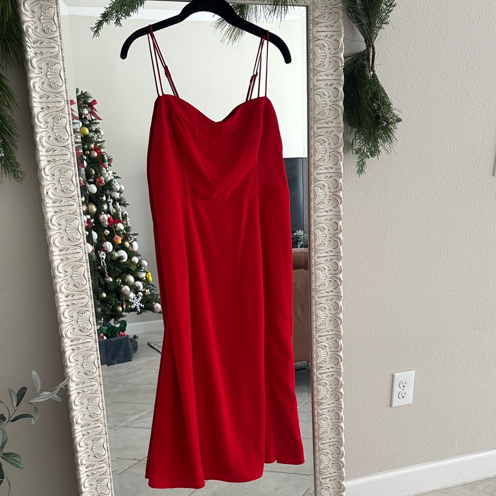 Abercrombie & Fitch Elegant Red Dress